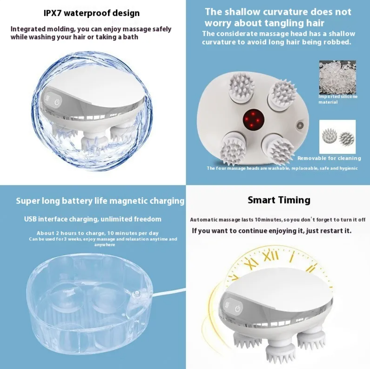 Electric Scalp Massager